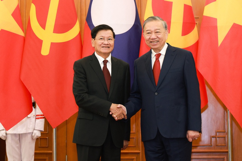 Củng cố nền tảng chính trị vững chắc, đưa quan hệ Việt - Lào ngày càng đi vào chiều sâu- Ảnh 1.