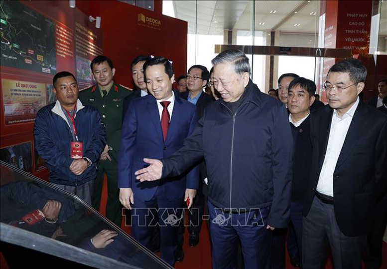 Tổng Bí thư: Cao Bằng sẽ biến lợi thế đặc thù thành động lực phát triển thực chất- Ảnh 6. Tổng Bí thư: Cao Bằng sẽ biến lợi thế đặc thù thành động lực phát triển thực chất- Ảnh 6.