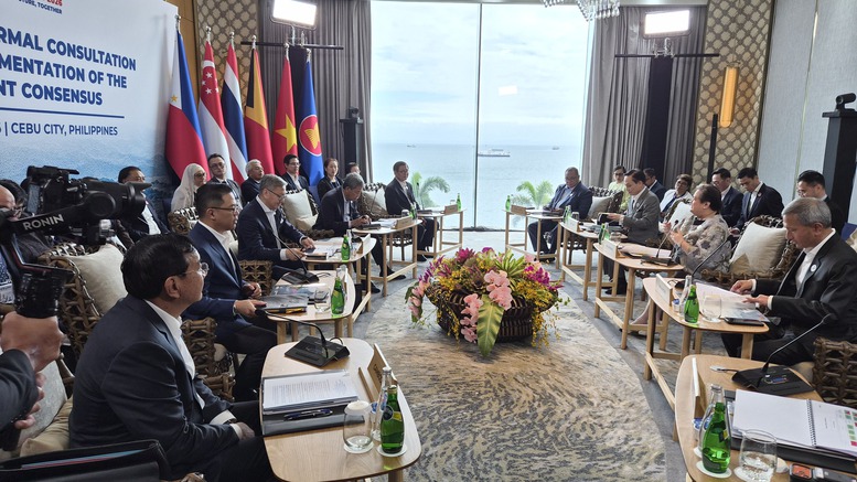ASEAN nhấn mạnh Đồng thuận 5 điểm là khuôn khổ định hướng chính giải quyết vấn đề Myanmar- Ảnh 1.