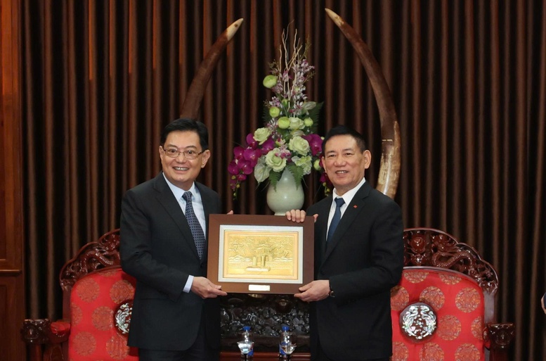 Phó Thủ tướng Hồ Đức Phớc tiếp Ngài Vương Thụy Kiệt, nguyên Phó Thủ tướng Singapore- Ảnh 3. Phó Thủ tướng Hồ Đức Phớc tiếp Ngài Vương Thụy Kiệt, nguyên Phó Thủ tướng Singapore- Ảnh 3.