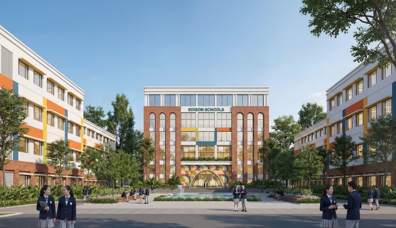 Động thổ trường Phổ thông liên cấp Edison quy mô 3.600 học sinh tại đô thị Eco Retreat- Ảnh 3.