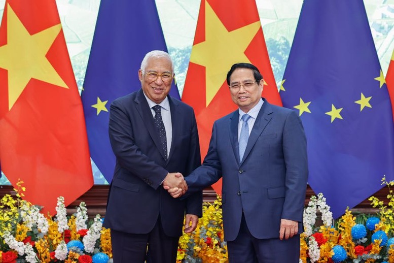 Thủ tướng: Chuyến thăm Việt Nam của Chủ tịch Hội đồng châu Âu là thông điệp thúc đẩy xu thế hợp tác- Ảnh 2.