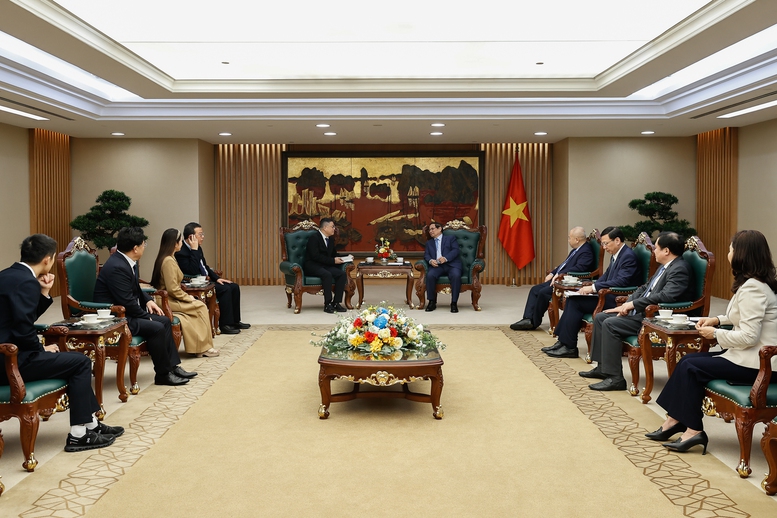 Thủ tướng Phạm Minh Chính tiếp Chủ tịch Tập đoàn Texhong (Trung Quốc)- Ảnh 3.