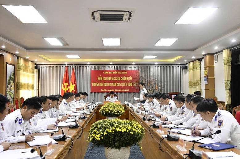 Lực lượng Cảnh sát biển 2 lên đường trực Tết ở vùng biển Trường Sa- Ảnh 3. Lực lượng Cảnh sát biển 2 lên đường trực Tết ở vùng biển Trường Sa- Ảnh 3.