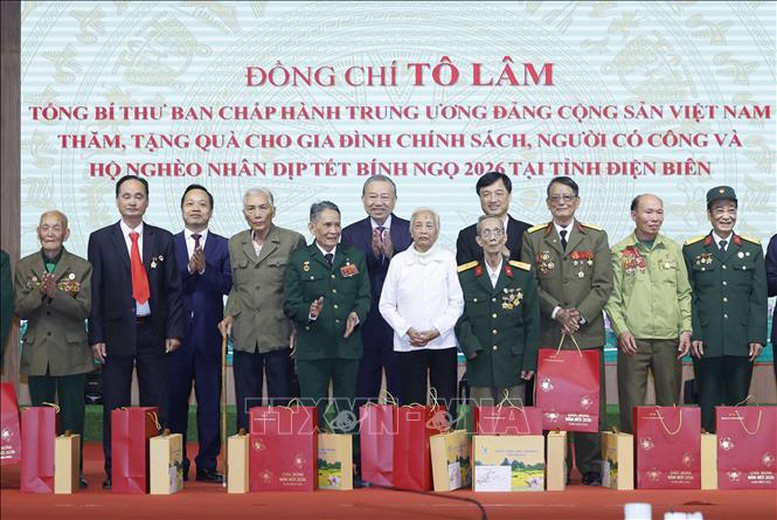 Tổng Bí thư Tô Lâm: Tiếp tục đoàn kết, quyết tâm hành động, xây dựng Điện Biên phát triển nhanh, bền vững hơn- Ảnh 3.