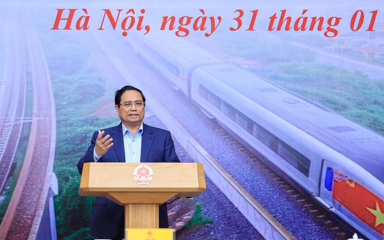 Thủ tướng: Triển khai các dự án đường sắt với mệnh lệnh hành động và trách nhiệm cao nhất