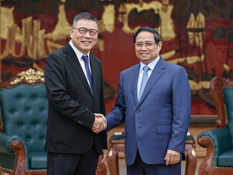 Thủ tướng tiếp Lãnh đạo các tập đoàn dệt may- Ảnh 1.