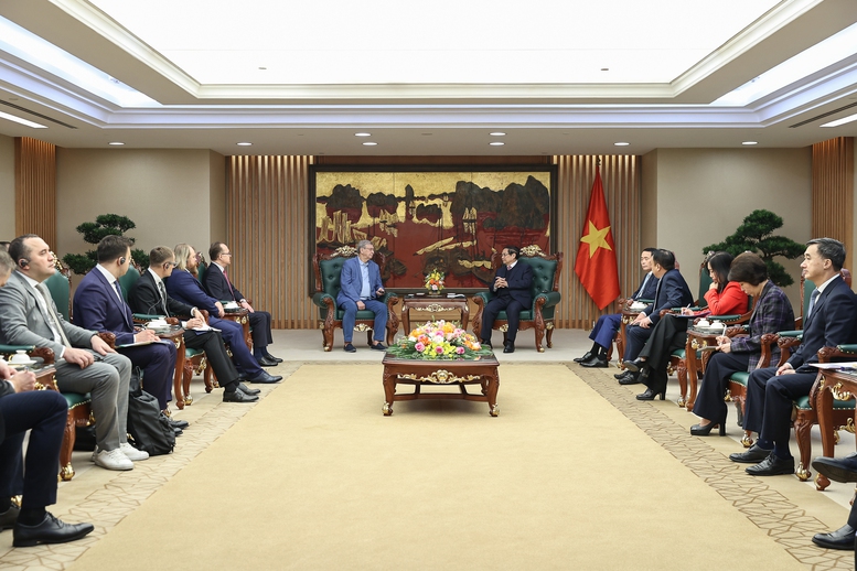 Thủ tướng Phạm Minh Chính tiếp Chủ tịch tập đoàn kinh tế tư nhân lớn nhất của Nga- Ảnh 3. Thủ tướng Phạm Minh Chính tiếp Chủ tịch tập đoàn kinh tế tư nhân lớn nhất của Nga- Ảnh 3.