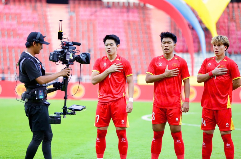 U23 Việt Nam - U23 Jordan (2 - 0): Ra quân thuận buồm xuôi gió- Ảnh 4.