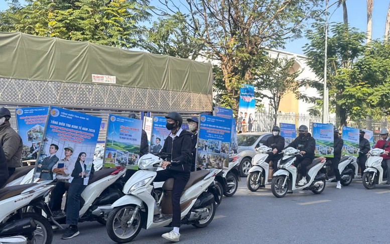 Ra quân tổng điều tra kinh tế năm 2026: Tạo dữ liệu cho mô hình tăng trưởng mới