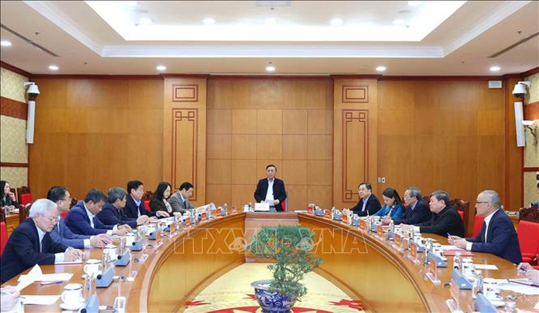 Thường trực Ban Bí thư chủ trì họp rà soát công tác chuẩn bị Đại hội XIV của Đảng