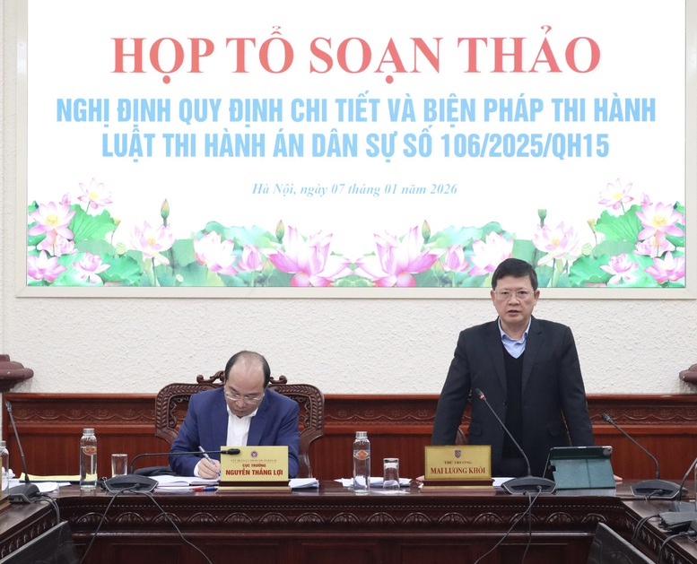 Cần nghiên cứu quy định việc gửi yêu cầu thi hành án qua VNeID- Ảnh 1. Cần nghiên cứu quy định việc gửi yêu cầu thi hành án qua VNeID- Ảnh 1.