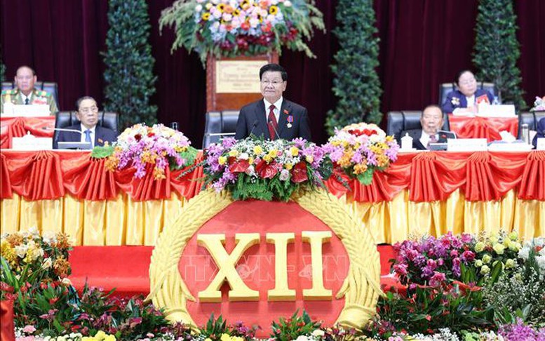 Tổng Bí thư Tô Lâm gửi thư mừng Tổng Bí thư Ban Chấp hành Trung ương Đảng Nhân dân cách mạng Lào khóa XII