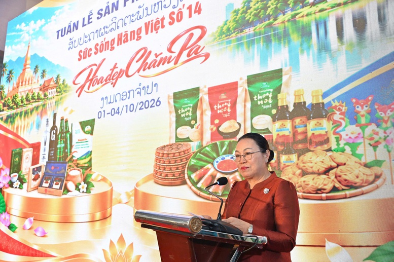 Khai mạc Tuần lễ sản phẩm Việt - Lào tại Hà Nội- Ảnh 5.