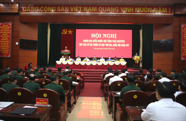 Đại tướng Phan Văn Giang tiếp xúc cử tri tỉnh Thái Nguyên- Ảnh 5.