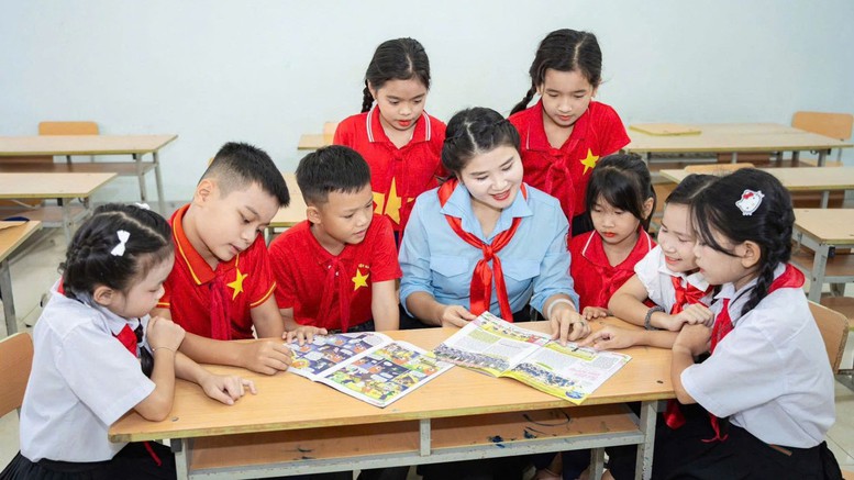 Đổi mới nội dung, phương thức phát triển văn hóa đọc,  lan tỏa phong trào 'Đọc và làm theo Báo Đội'- Ảnh 1.
