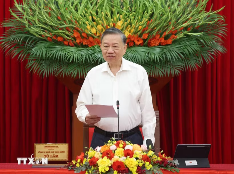 Tổng Bí thư, Chủ tịch nước Tô Lâm: Hình thành năng lực nghiên cứu và tham mưu chiến lược đáp ứng yêu cầu phát triển đất nước- Ảnh 1.