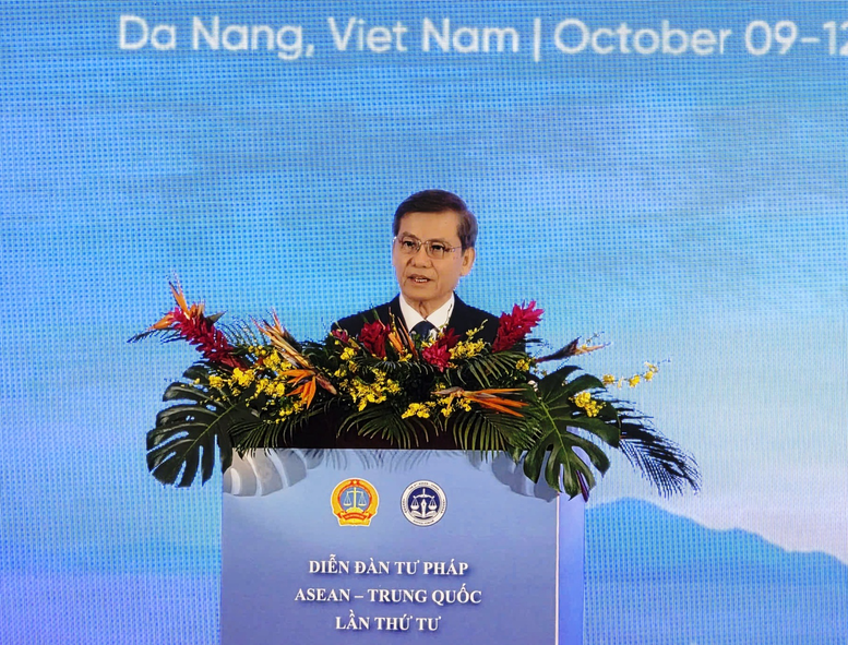 Khai mạc Diễn đàn Tư pháp ASEAN - Trung Quốc lần thứ tư- Ảnh 1.