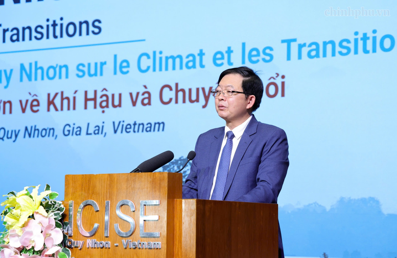 Phó Thủ tướng Hồ Quốc Dũng: 'Đối thoại Quy Nhơn về khí hậu và chuyển đổi' cần xây dựng trên ba nền tảng- Ảnh 4.