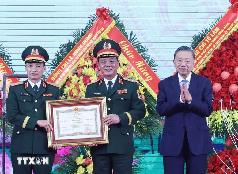 Tổng Bí thư, Chủ tịch nước Tô Lâm: Xây dựng lực lượng vũ trang Thủ đô 'tinh, gọn, mạnh' đáp ứng yêu cầu trong tình hình mới- Ảnh 1.