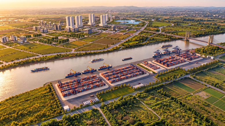 Hà Nội khởi công Cảng thủy nội địa Giang Biên, mở thêm động lực cho hạ tầng logistics- Ảnh 2.