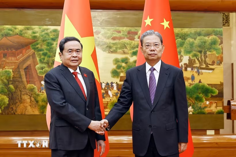Tăng cường giao lưu, chia sẻ kinh nghiệm về công tác chuyên môn, hoạt động lập pháp giữa Việt Nam-Trung Quốc- Ảnh 1.