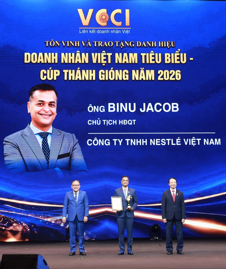 Nhận Cúp Thánh Gióng 2026, Tổng Giám đốc Nestlé Việt Nam cam kết thúc đẩy phát triển bền vững- Ảnh 2.