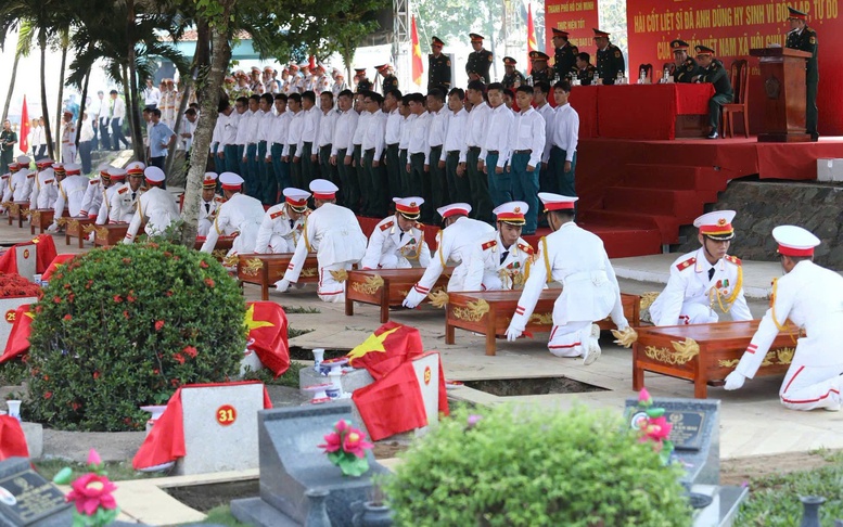 Chiến dịch 500 ngày đêm: Đã đạt 51,59% chỉ tiêu tìm kiếm, quy tập hài cốt liệt sĩ