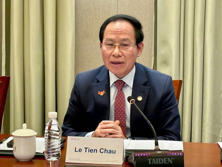 Phó Thủ tướng Chính phủ Lê Tiến Châu thăm và làm việc tại Đại học Thanh Hoa- Ảnh 2.