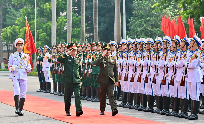 Củng cố hợp tác quốc phòng song phương giữa Việt Nam - Campuchia- Ảnh 1.