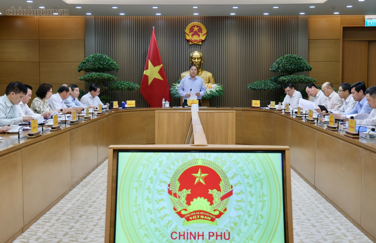 Phó Thủ tướng Thường trực Phạm Gia Túc chủ trì phiên họp Ban Công tác liên ngành đối ngoại và hội nhập quốc tế về kinh tế và khoa học - công nghệ- Ảnh 1.
