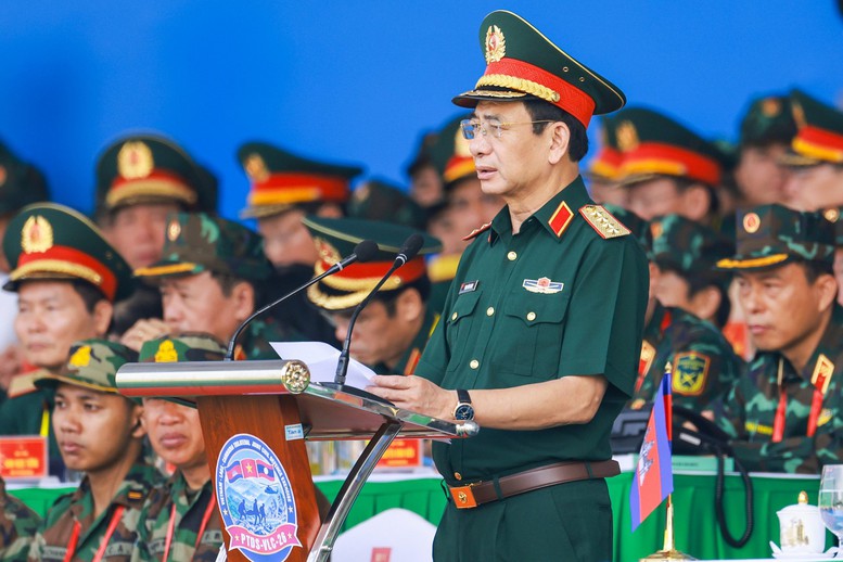 Diễn tập chung về phòng thủ dân sự giữa Quân đội ba nước Việt Nam-Lào-Campuchia năm 2026- Ảnh 2.