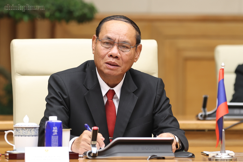 Lào quyết tâm cùng Việt Nam gìn giữ, vun đắp và phát huy mối quan hệ hữu nghị vĩ đại- Ảnh 5.