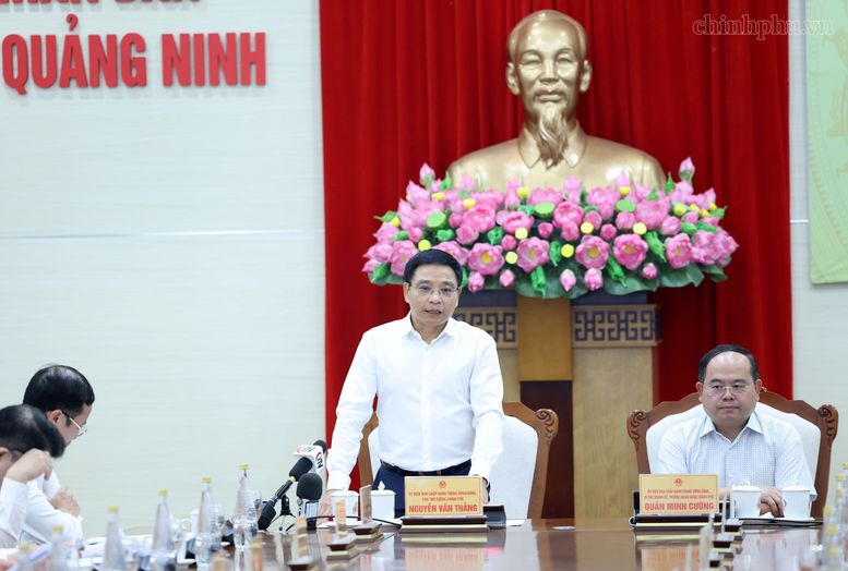 Phó Thủ tướng Nguyễn Văn Thắng: Quảng Ninh cần tiếp tục duy trì đà tăng trưởng kinh tế ở mức cao- Ảnh 7.