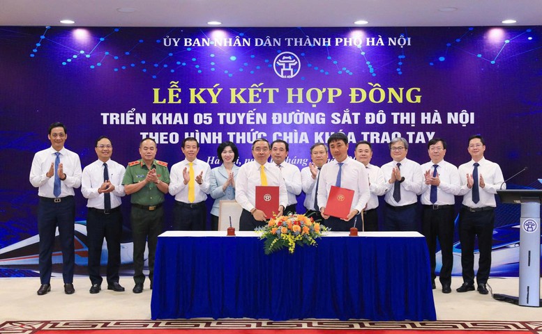 Vinhomes, SGC đầu tư gần 900.000 tỷ đồng xây dựng 5 tuyến Metro Hà Nội- Ảnh 1.