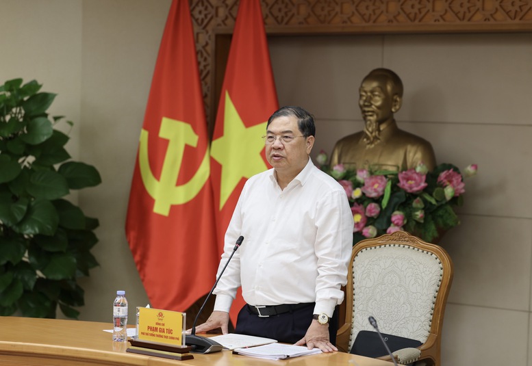 Phó Thủ tướng Thường trực Phạm Gia Túc: Khẩn trương hoàn thiện biểu trưng APEC Việt Nam 2027- Ảnh 6.