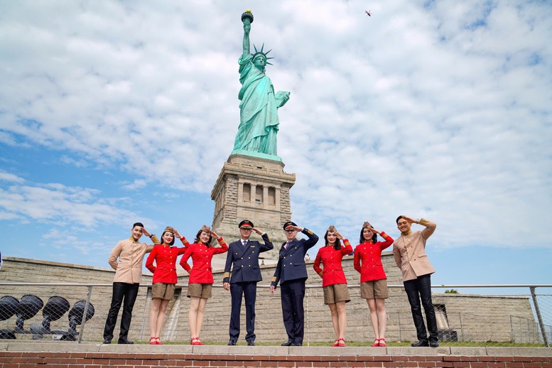 Tiếp viên Vietjet mang sắc màu Việt Nam đến New York- Ảnh 5.