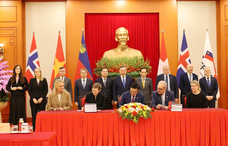 Chính thức ký kết Hiệp định Thương mại tự do Việt Nam - EFTA- Ảnh 1.