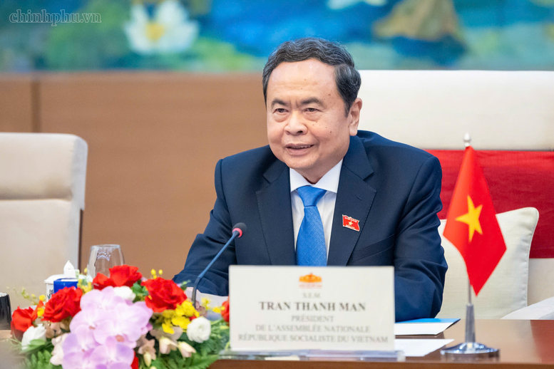 Chủ tịch Quốc hội Trần Thanh Mẫn hội kiến Tổng thống Liên bang Thụy Sĩ- Ảnh 3.