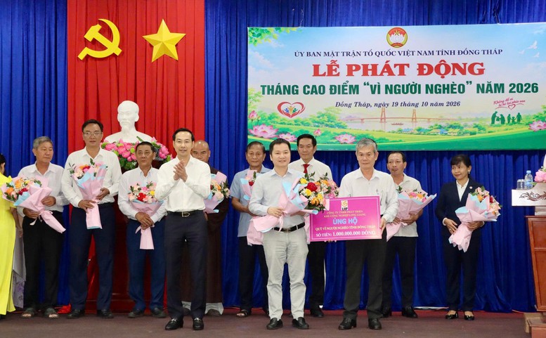 Đồng Tháp: 102 xã, phường đăng ký 197 công trình chăm lo người nghèo- Ảnh 1.