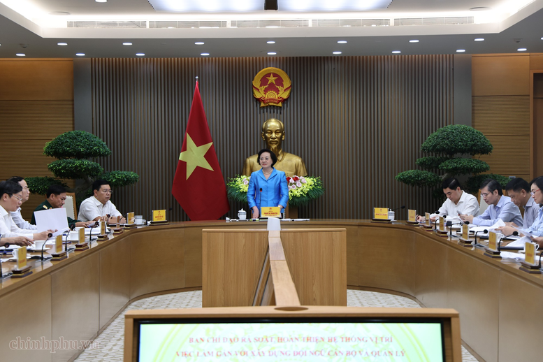 Phó Thủ tướng Phạm Thị Thanh Trà: Không lấy biên chế hiện có để hợp thức hóa vị trí việc làm- Ảnh 4.