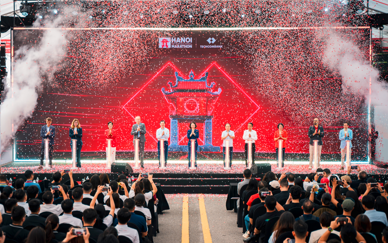 Techcombank đồng hành cùng Hà Nội lan tỏa tinh thần sống khỏe