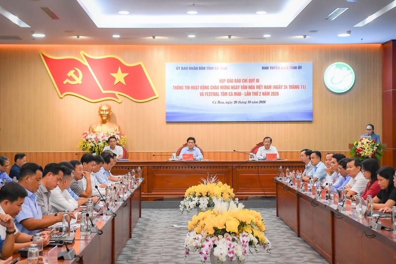 Festival Tôm Cà Mau 2026: Quảng bá thương hiệu tôm vươn tầm thế giới- Ảnh 1.
