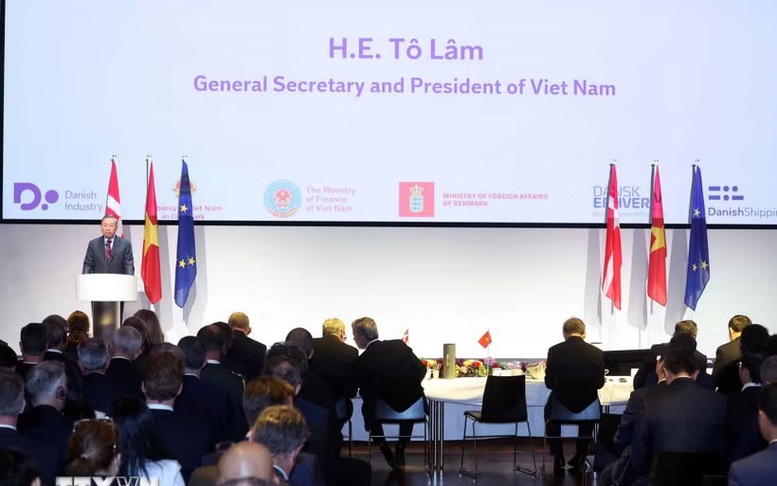 Tổng Bí thư, Chủ tịch nước Tô Lâm dự Diễn đàn Doanh nghiệp Việt Nam-Đan Mạch
