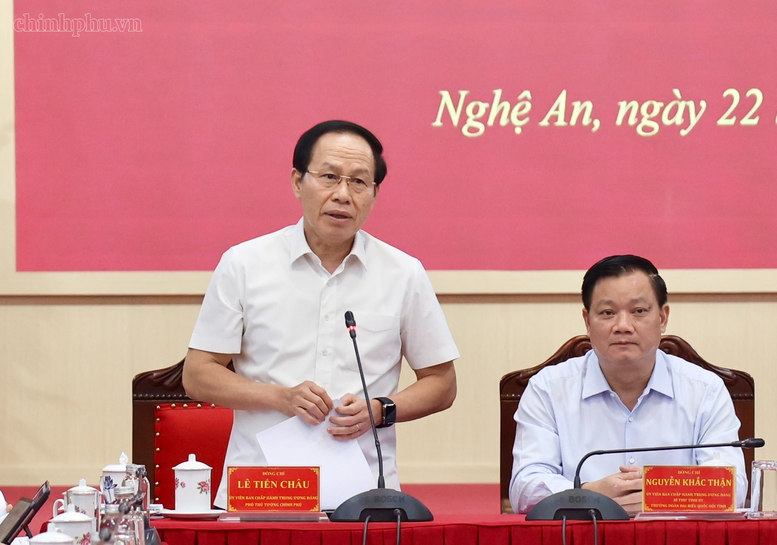 Phó Thủ tướng Lê Tiến Châu: Nghệ An cần chú trọng tăng trưởng về 'chất'- Ảnh 1.