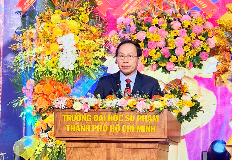 Trường Đại học Sư phạm TP. Hồ Chí Minh: Bền bỉ cống hiến, góp phần xây dựng, phát triển giáo dục và đào tạo- Ảnh 4.