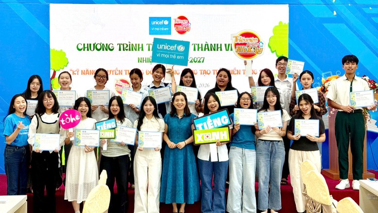 Để trẻ em và thanh thiếu niên chung tay xây dựng tương lai xanh- Ảnh 2.