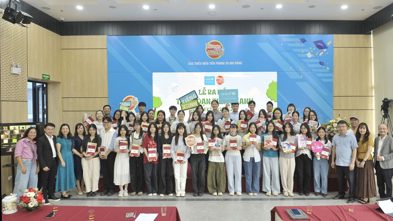 Để trẻ em và thanh thiếu niên chung tay xây dựng tương lai xanh- Ảnh 1.