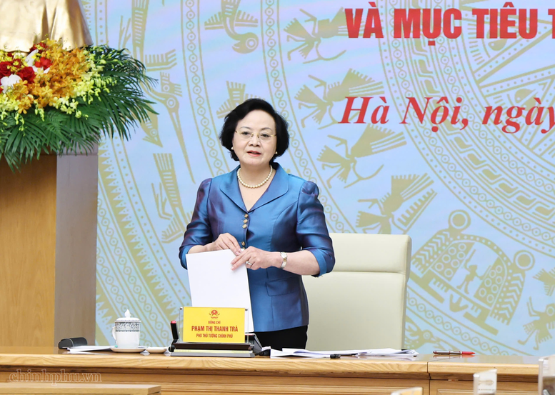 Phó Thủ tướng Phạm Thị Thanh Trà: Kiên định mục tiêu tăng trưởng hai con số, khẩn trương hoàn thiện vị trí việc làm - Ảnh 2.