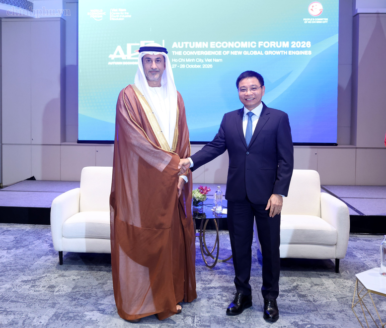 Phó Thủ tướng Nguyễn Văn Thắng tiếp Quốc vụ khanh Bộ Ngoại giao UAE - Ảnh 1.